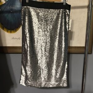 Sequin skirt size 6 Bar III NWT